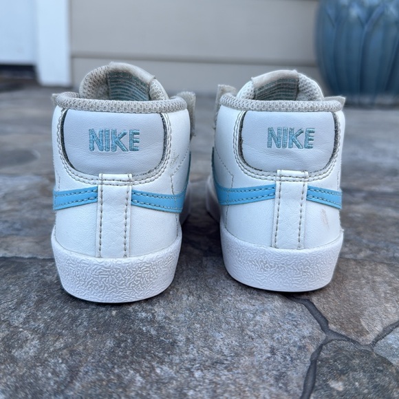 Nike Blazer Mid '77 Blue Toddler Shoe Size 7 - Picture 4 of 8